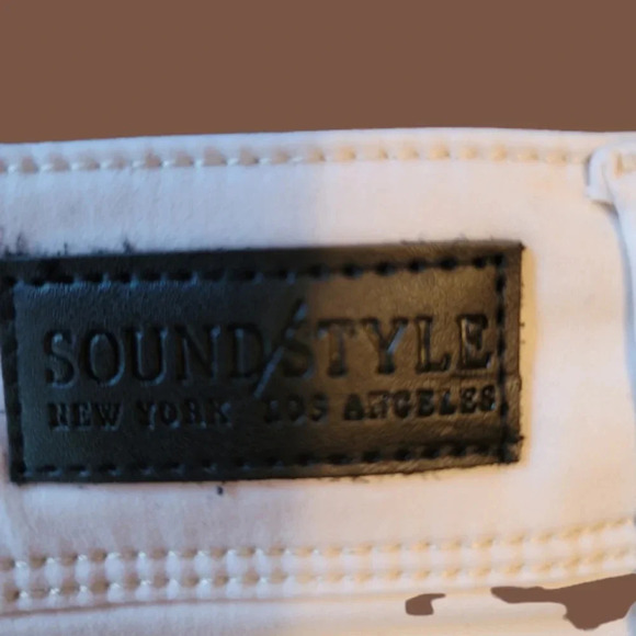 SOUND/STYLE Off white jeans Sound/Style/ Jamie ankle/ slim & sleek - Picture 6 of 8